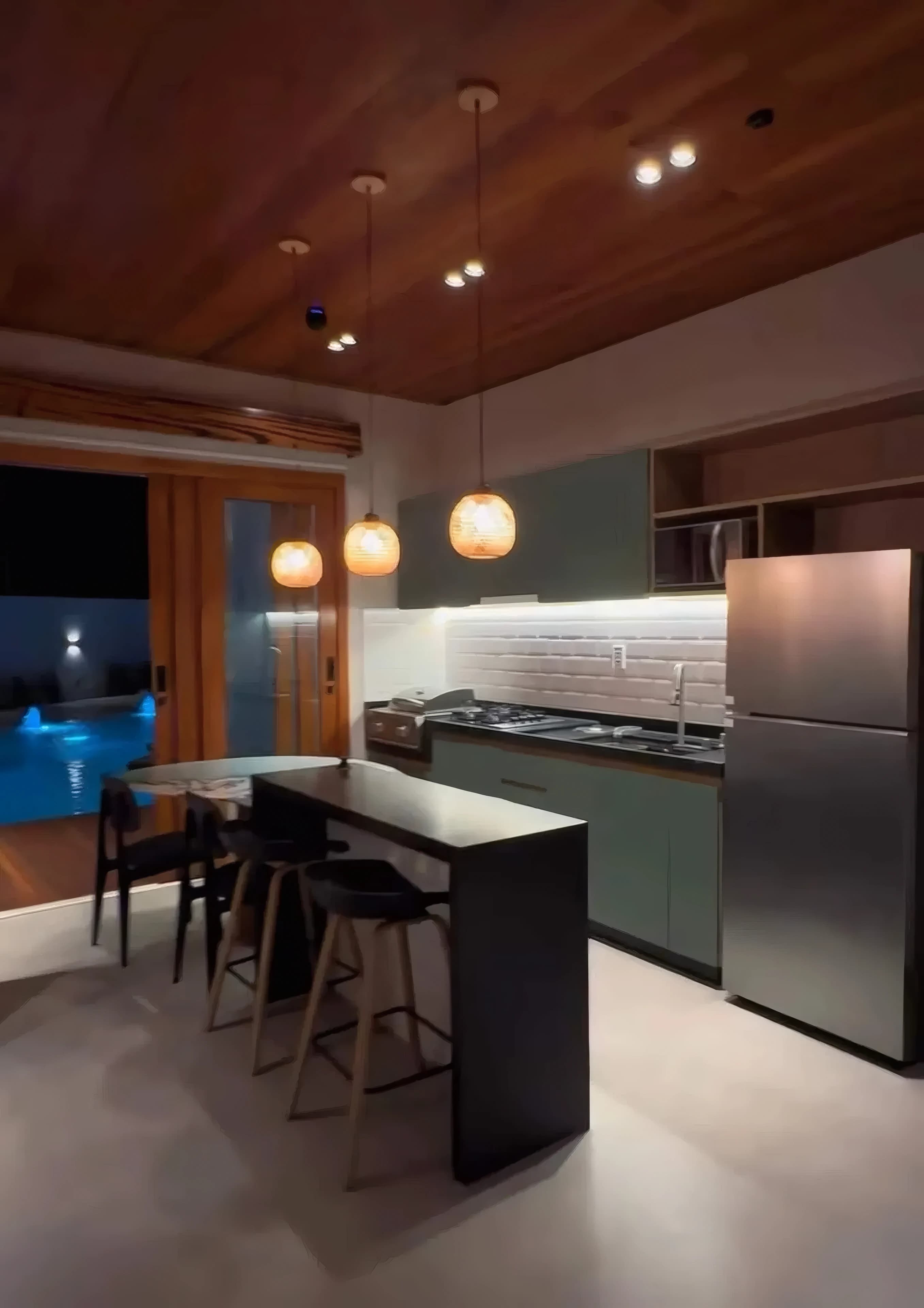 Casa a beira mar com piscina paradisíaca, casa 4