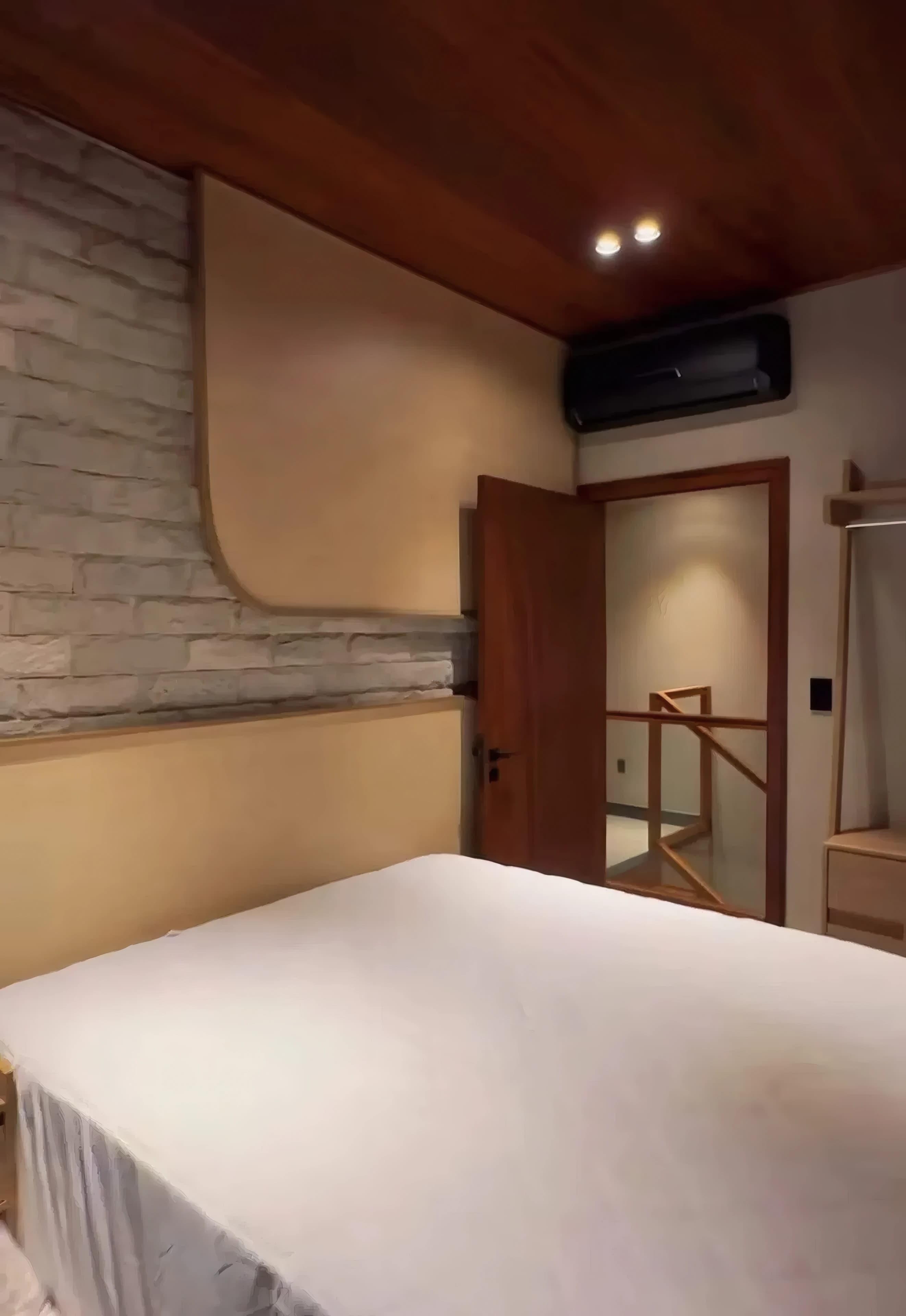 Casa a beira mar com piscina paradisíaca, casa 4, Quarto 1