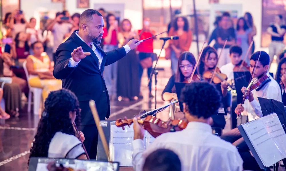 Concerto de 8 anos da Orquestra Caraípa
